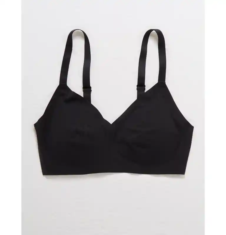 Bralette Negro Talla Medium Aerie American Eagle