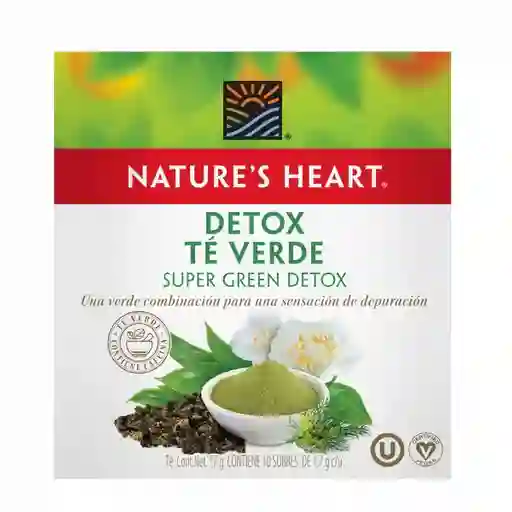 Natures Heart Té Verde Detox