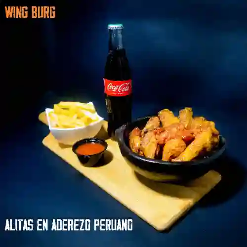 Alitas en Aderezo Peruano