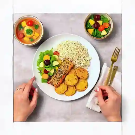 Salmón a Las Finas Hierbas