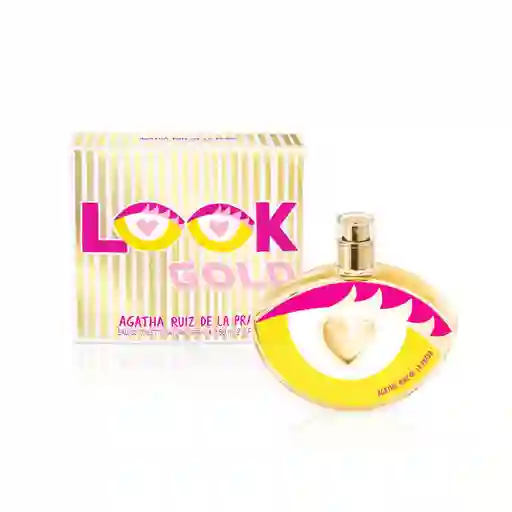 Agatha Ruiz Perfume de La Prada Look Gold Edt For Women
