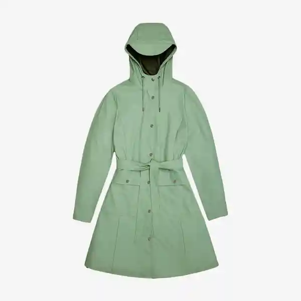 Rains Chaqueta Curve Verde Oliva M