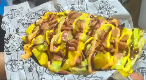 Salchipapa Doble