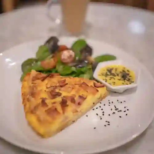 Quiche Porc con Adhereso Verde