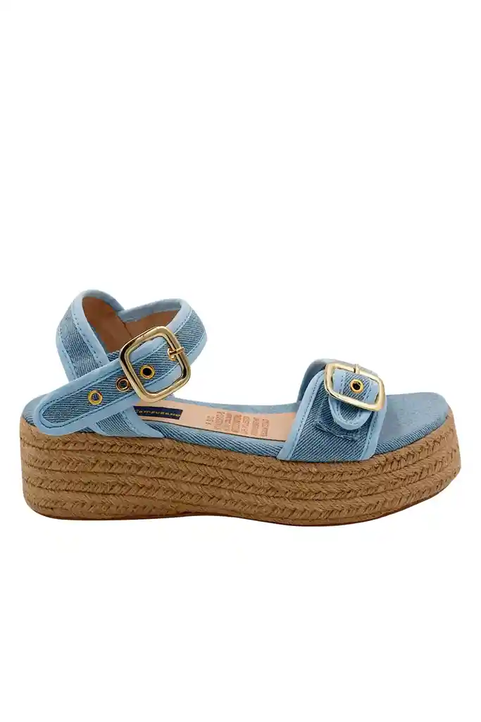 Spadrilla Plataforma Jean Shine