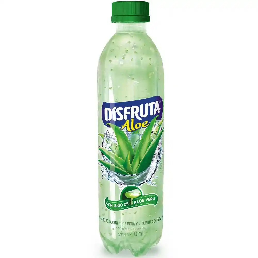 Disfruta Agua con Jugo de Aloe Vera