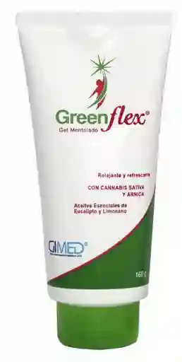 Greenflex Gel Relajante Mentolado con Cánnabis Sativa y Árnica