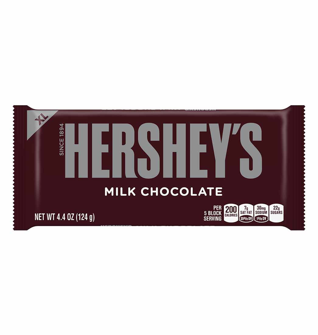 Hershey's Barra de Chocolate con Leche 124 g