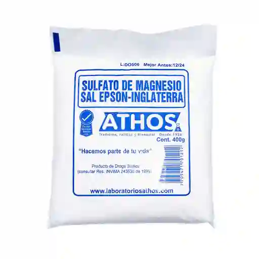 Athos Sulfato de Magnesio