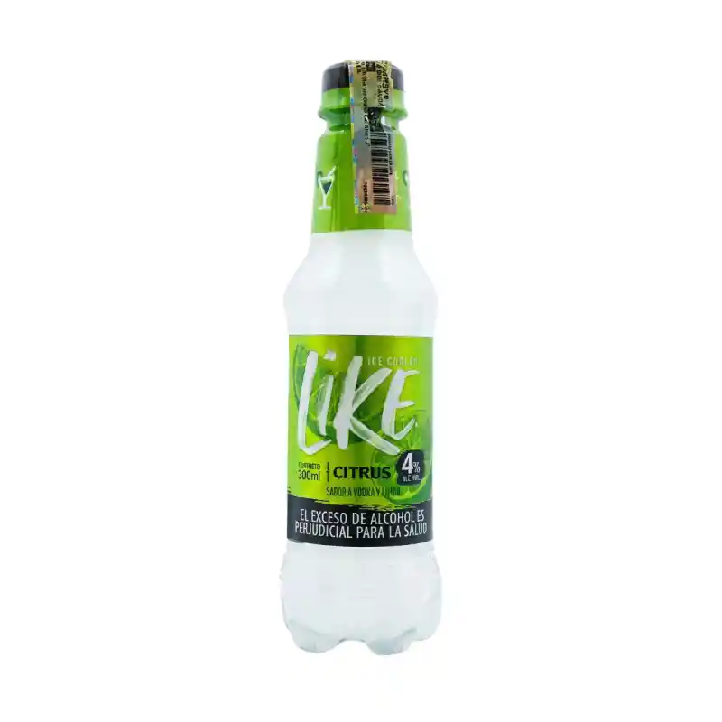 Like Aperitivo Citrus Sabor Vodka y Limón