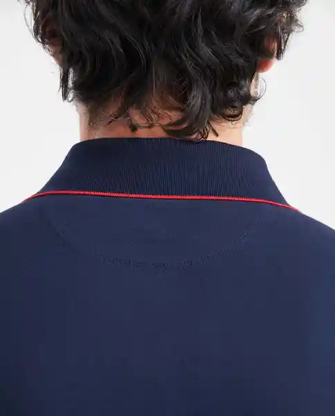 Camiseta Polo Contrast Azul Dark Ultra Oscuro XL Chevignon