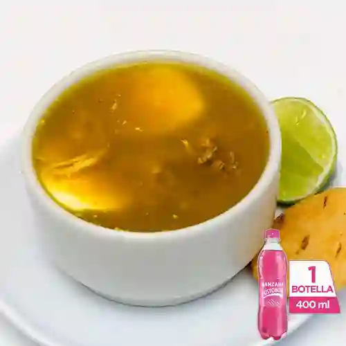 Combo Consome + Postobón Manzana 400 ml