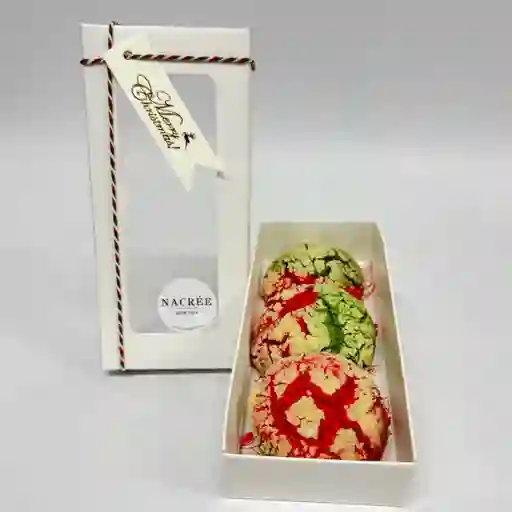 Caja de galletas craqueladas x3und