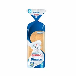 Bimbo Pan Tajado Blanco Grande