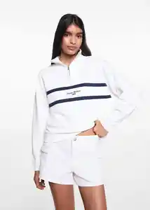 Short Cargo W Off White Talla 19 Niñas Mango