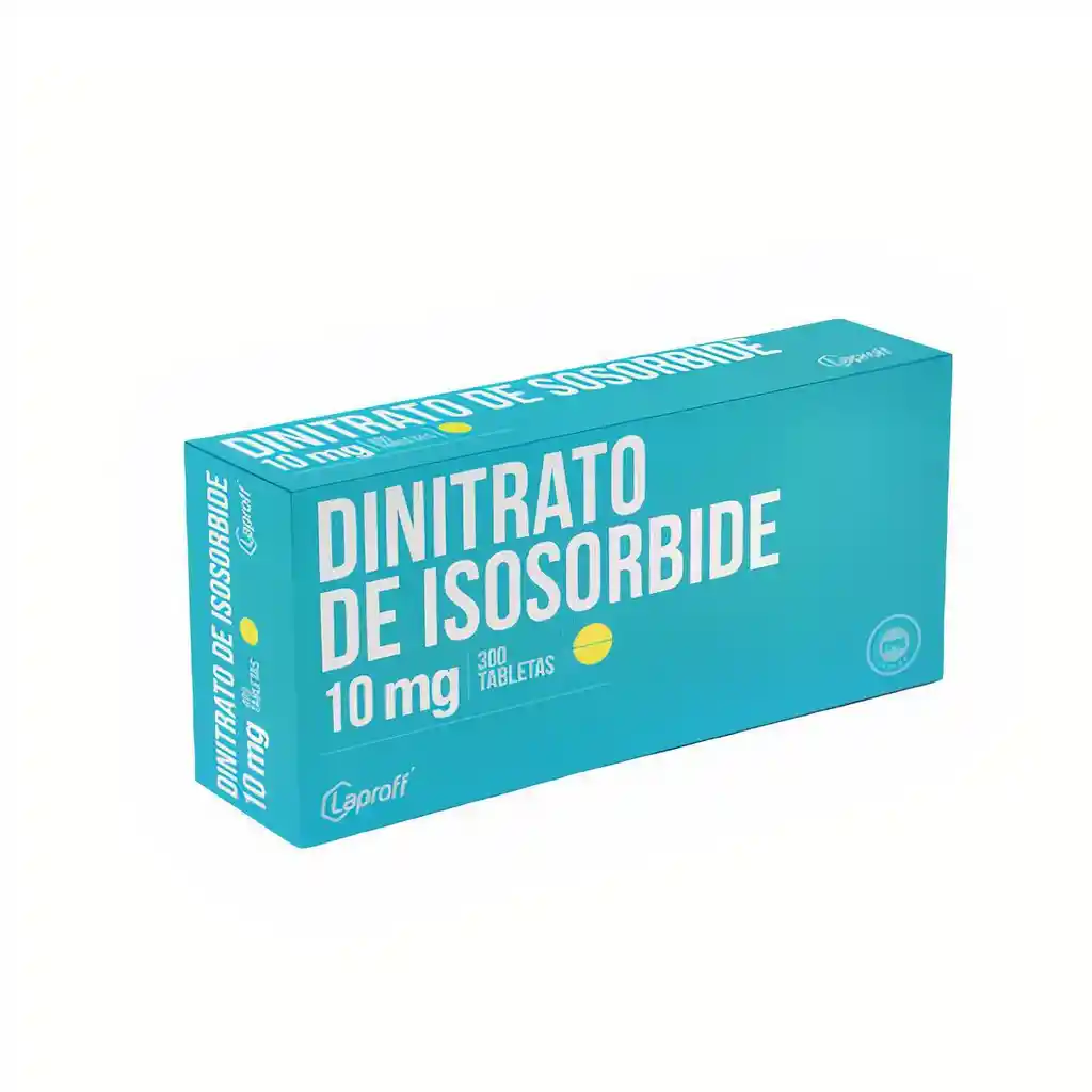 Dinitrato De Isosorbide 10Mg Tab Lap Cj X 300