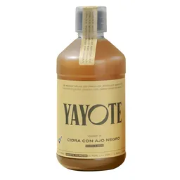 Vinagre de Cidra Yayote Ajo Negro