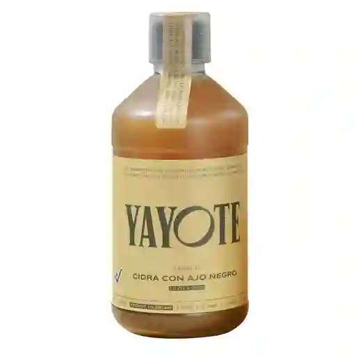 Vinagre de Cidra Yayote Ajo Negro