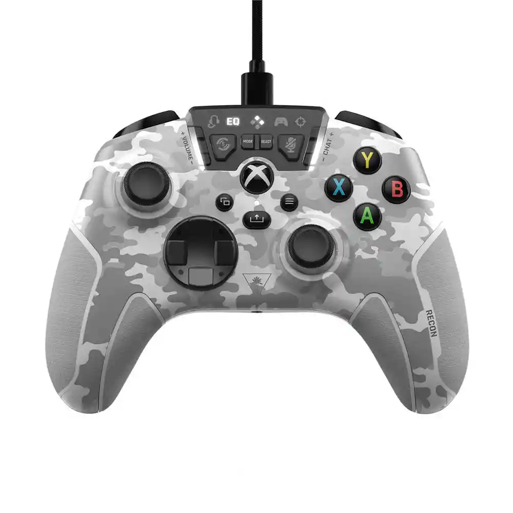 Control Xbox Alámbrico Recon Artico Camuflado