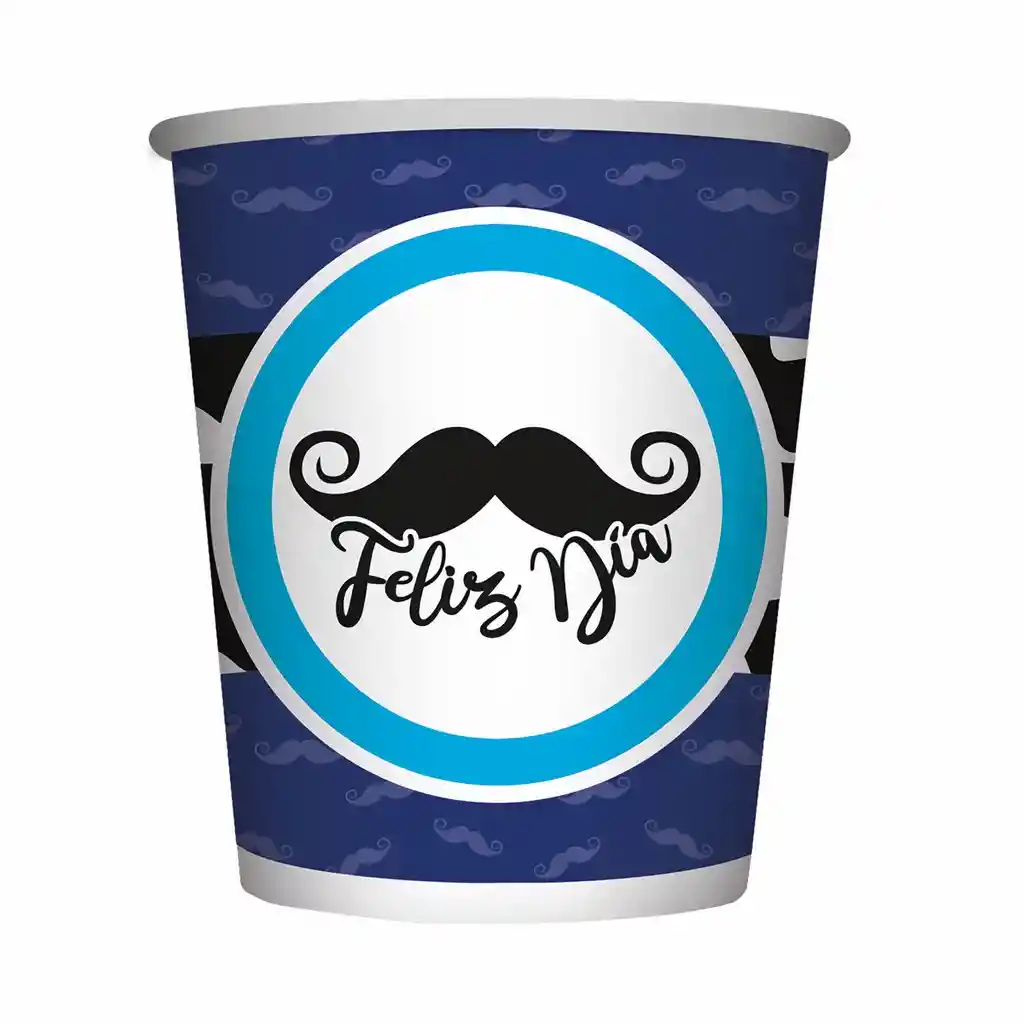 Sempertex Desechables Vaso 9 Oz Bigotes