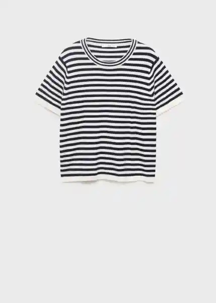 Jersey Arca Navy Talla M Mujer Mango