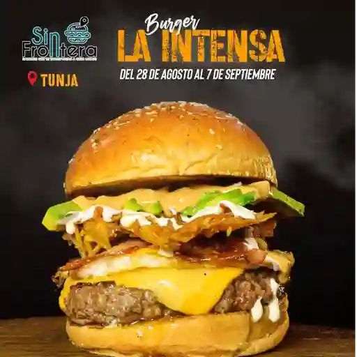 Hamburguesa la intensa