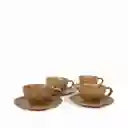 Set Pocillo y Plato Manaos Ambiente Gourmet