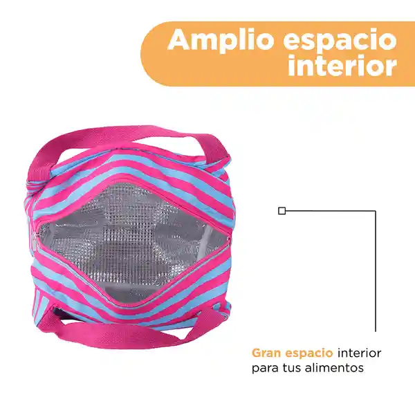Lonchera Básica Serie Azul y Rosa Miniso