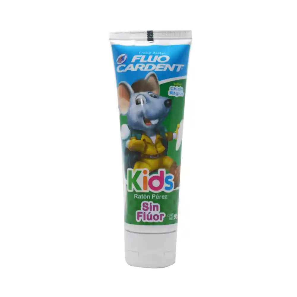 Fluo Cardent Crema Dental Kids sin Flúor 