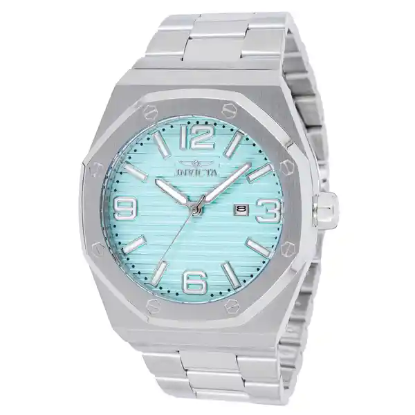 Invicta Reloj Huracán Hombre Plateado 45779