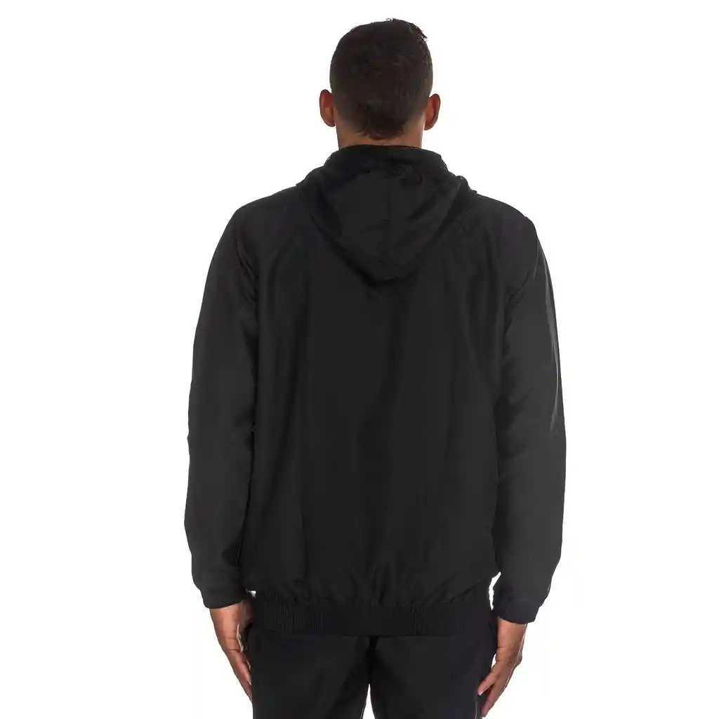 Chaqueta Classic Logo Masculino Negro-L