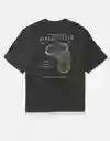 Camiseta Hombre Gris Talla Medium 4684023 American Eagle