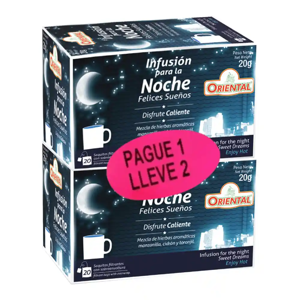 Infusión Oriental Noche X20 Sobres