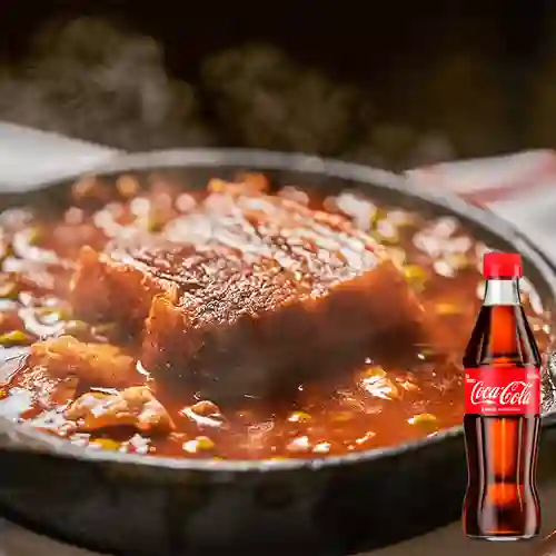 Combo Arroz Meloso de Cerdo + Coca Cola Original 300ML