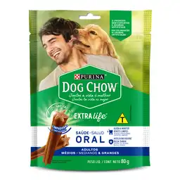 SNACK oral para perros adultos, medianos y grandes Dog Chow x 80gr