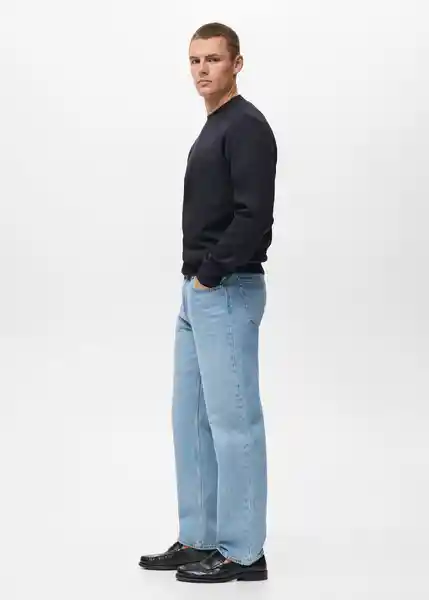 Buzo Sudadera Nola Navy Talla S Hombre Mango