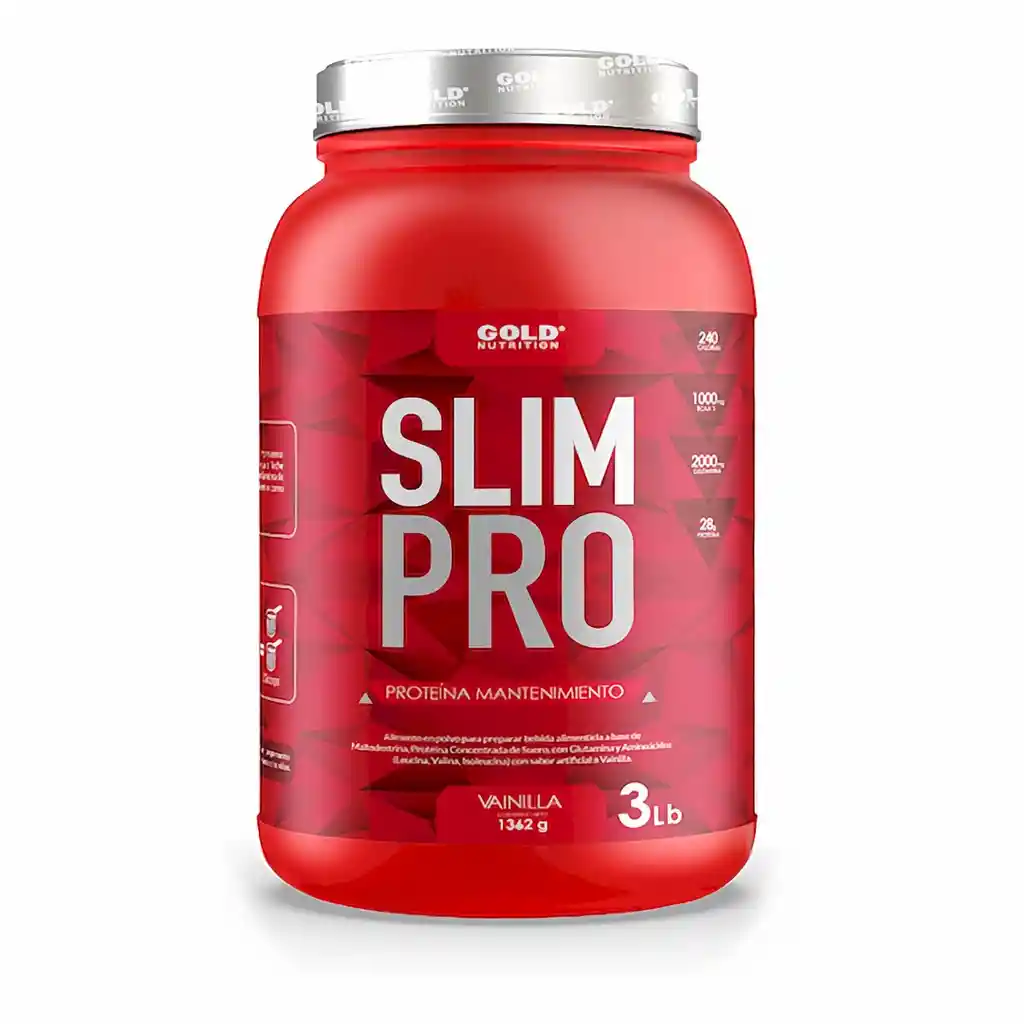 Gold Nutrition Proteina Slim Pro Sabor Vainilla