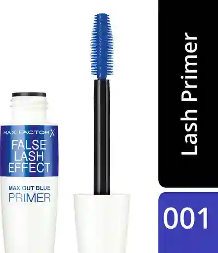 Max Factor X Pestañina Primer False Lash Effect Tono Azul