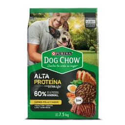 Comida para Perros Purina Dog Chow Alta Proteína x 7,5 kg