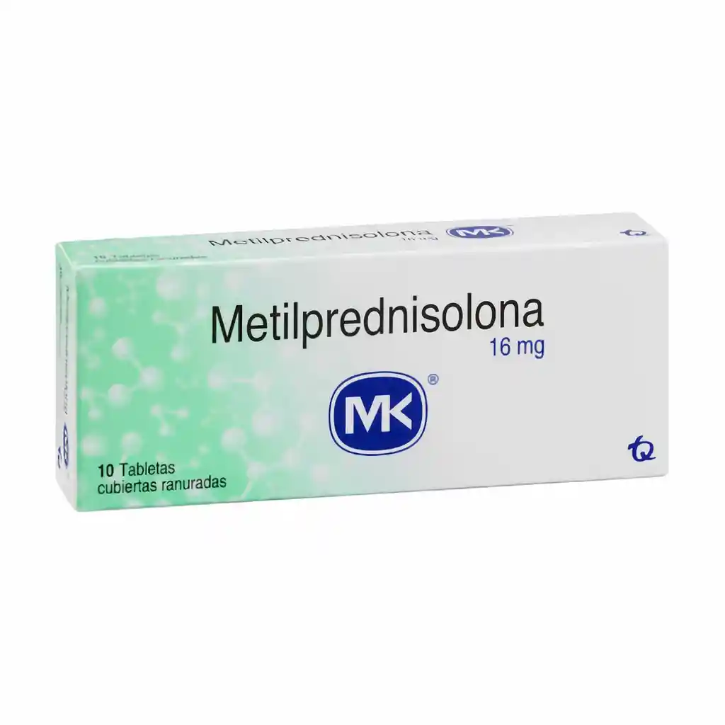  Mk Metilprednisolona (16 mg) 