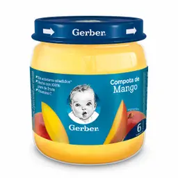 Gerber Compota Sabor a Mango Etapa 2