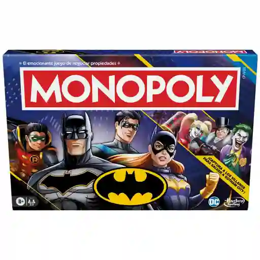 Hasbro Gaming Juego de Mesa Monopoly Batman