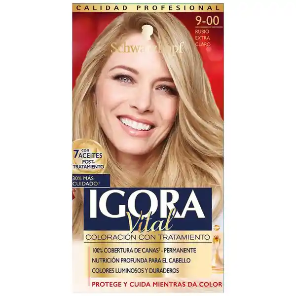 Igora Coloración Para Cabello Vital N° 9