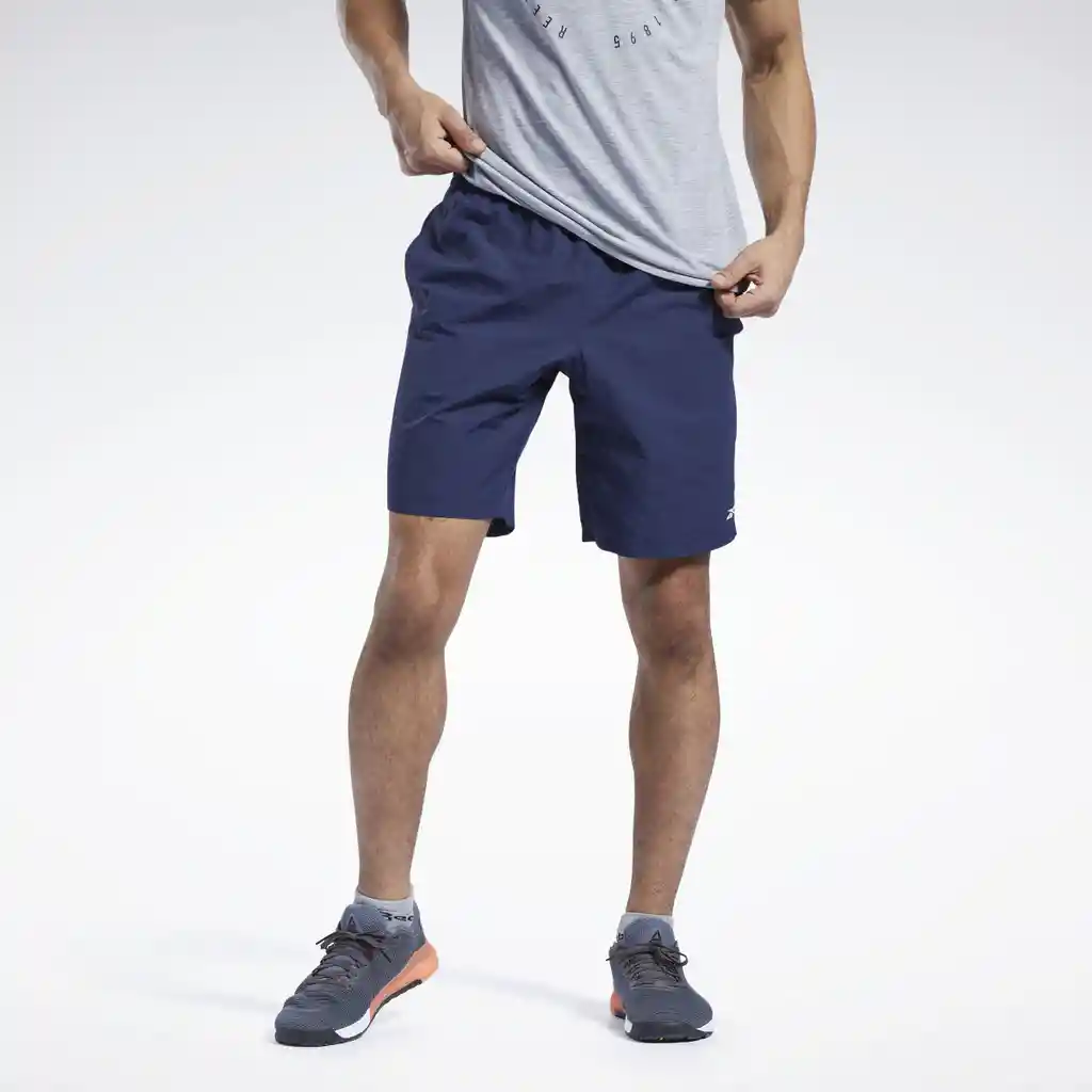 Id Train Utility Short Talla L Pantalones Y Lycras Azul Para Hombre Marca Reebok Ref: 100043431