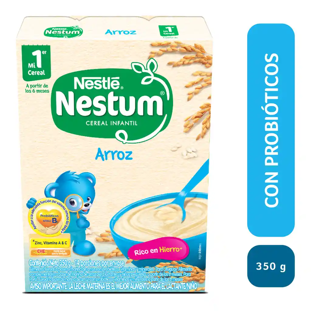 Cereal infantil NESTUM Arroz x 350g
