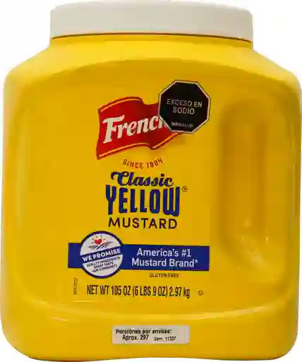 French's Mostaza Clásica Amarilla
