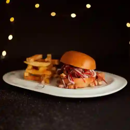 Hamburguesa Chicharronica