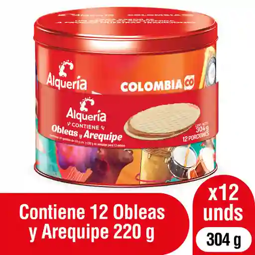 Alquería Arequipe Tradicional Más Obleas