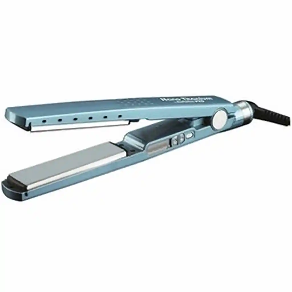 BabylissPro Plancha Titanium Digital Azul Elegance