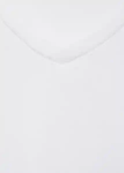 Camiseta Chelsea Blanco Talla XL Hombre Mango